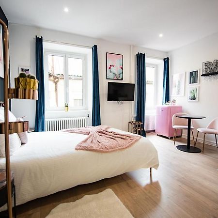Theatre Sinne Luxury Apartement Мюлуз Стая снимка